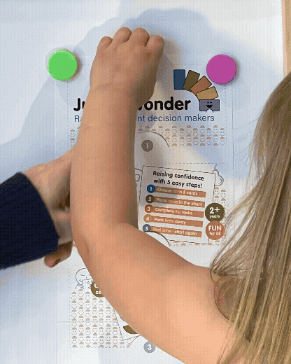 Junior Wonder Chart and Cards